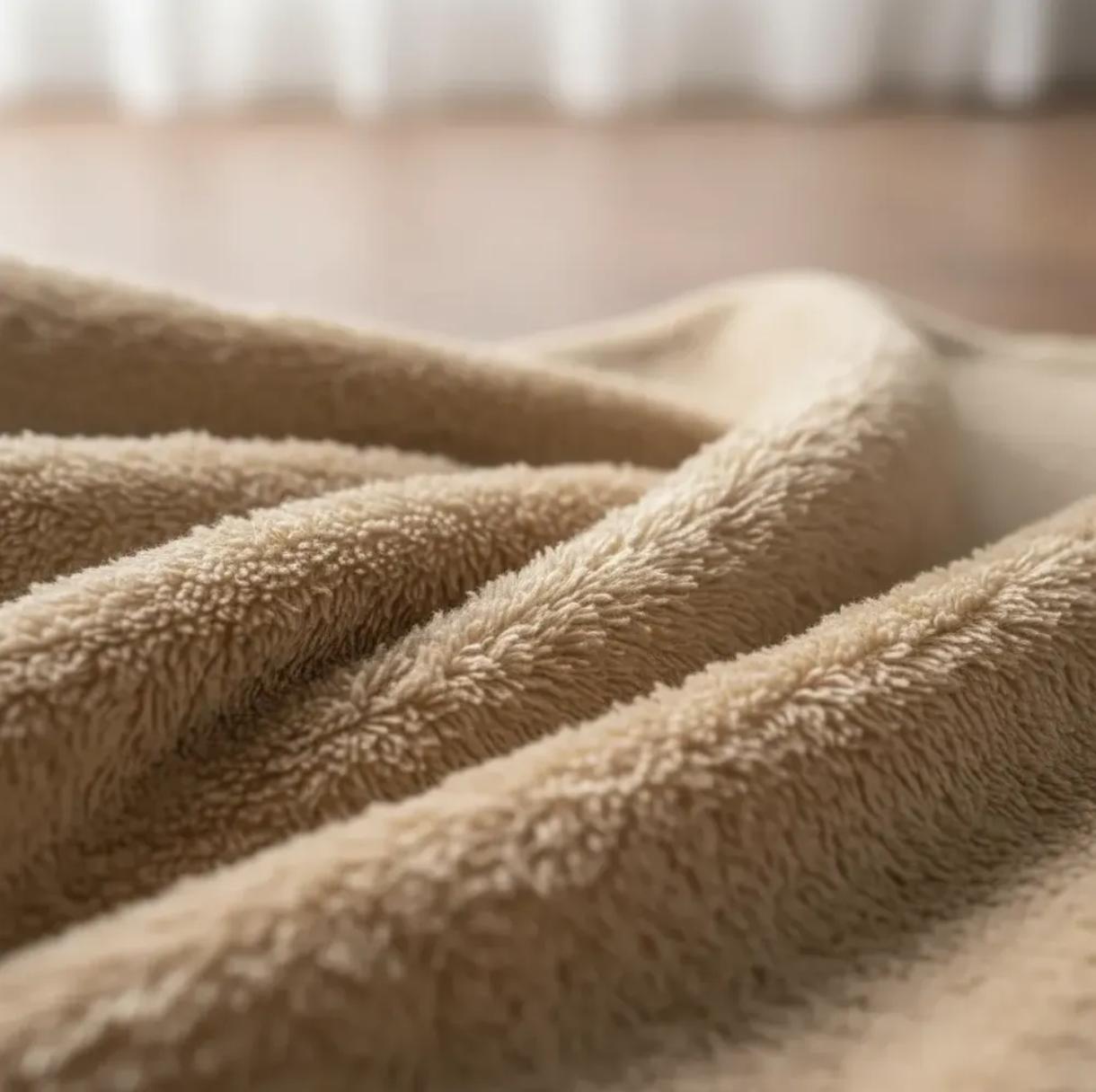 Frazada Flannel con corderito premium 2 plazas